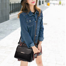 Load image into Gallery viewer, Luxury Brand Women Bag Leather Shoulder Bag Handbag Tote Purse Top Handle Satchel Messenger Bags for Women Crossbody Bag Flap