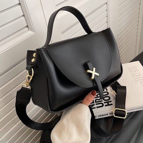 Luxury Brand Women's Handbags Fashion Pu Leather Shoulder Bag Designer Famous Solid Color ladies Crossbody bags lady hand bags