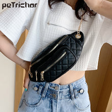 Load image into Gallery viewer, Luxury Women Messenger Belt Bag Pack Waist Bags Girl Travel Small Fanny Chest Pack Bolsas Ladies Mini Crossbody Bag Hip Purse