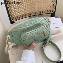 Load image into Gallery viewer, Luxury Women Messenger Belt Bag Pack Waist Bags Girl Travel Small Fanny Chest Pack Bolsas Ladies Mini Crossbody Bag Hip Purse
