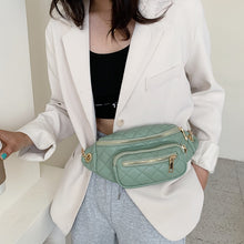 Load image into Gallery viewer, Luxury Women Messenger Belt Bag Pack Waist Bags Girl Travel Small Fanny Chest Pack Bolsas Ladies Mini Crossbody Bag Hip Purse