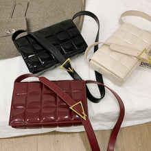 Load image into Gallery viewer, Luxury Women&#39;s Shoulder Bags Weave Leather Flap Bag For Women 2020 New Brand Designer Handbags Thick Chain Crossbody Bags Female