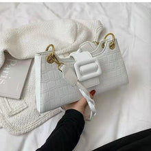 Load image into Gallery viewer, Luxury baguette texture retro new fashion one-shoulder underarm stone pattern diagonal bag