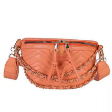 Load image into Gallery viewer, Luxury female bag new texture small bag messenger shoulder chain soft leather simple waist bag wallet