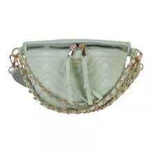 Load image into Gallery viewer, Luxury female bag new texture small bag messenger shoulder chain soft leather simple waist bag wallet