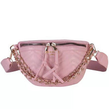 Load image into Gallery viewer, Luxury female bag new texture small bag messenger shoulder chain soft leather simple waist bag wallet