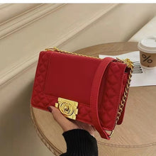Load image into Gallery viewer, Luxury high-end brand 2022 new fashion all-match diagonal one-shoulder small square bag female bag