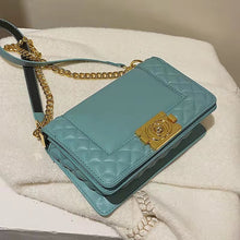 Load image into Gallery viewer, Luxury high-end brand 2022 new fashion all-match diagonal one-shoulder small square bag female bag