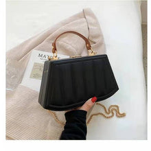 Load image into Gallery viewer, Luxury high-end design brand new fashion texture box casual chain single shoulder messenger bag