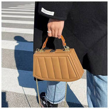 Load image into Gallery viewer, Luxury high-end design brand new fashion texture box casual chain single shoulder messenger bag