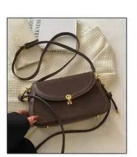 Load image into Gallery viewer, Luxury high-end design brand retro stitching one-shoulder messenger ladies texture bag
