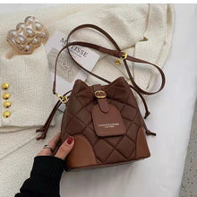 Load image into Gallery viewer, Luxury new all-match messenger bag fashion one-shoulder bucket bag one drop shipping