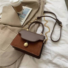 Load image into Gallery viewer, Luxury retro handbags new frosted texture single shoulder messenger fashion portable small square bag handbags