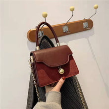 Load image into Gallery viewer, Luxury retro handbags new frosted texture single shoulder messenger fashion portable small square bag handbags