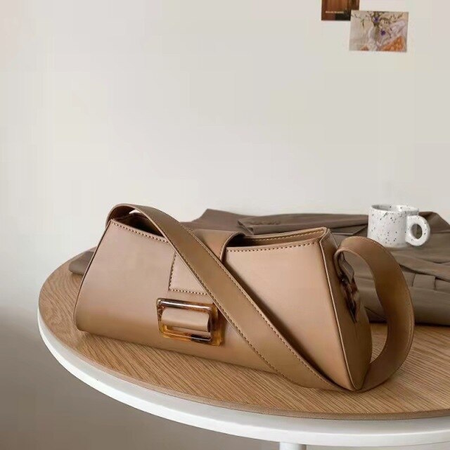 Luxury retro new all-match one-shoulder armpit fashion texture small square bag