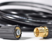 Load image into Gallery viewer, M22 Pressure Washer Hose Extension Coupler, Metric M22-14mm Male Thread to M22-14mm Male Fitting, Solid Brass, 5000PSI