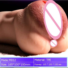 Load image into Gallery viewer, Male Masturbator Erotic Sextoys Artificial Vagina Real Pussy Anal Sex Shop Soft Pocket Pusssy Silicone Adults Sex toys for Men