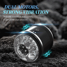 Load image into Gallery viewer, Masturbators for Men Open Ended Penis Massage Strong Vibrator Male Masturbator Cup Sex Toys for Men Adult Goods for Men