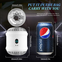 Load image into Gallery viewer, Masturbators for Men Open Ended Penis Massage Strong Vibrator Male Masturbator Cup Sex Toys for Men Adult Goods for Men