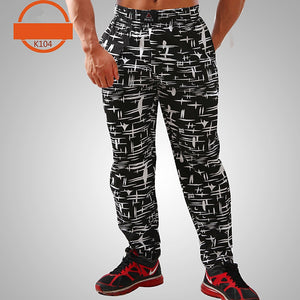 Men Bodybuilding Baggy Pants High Elastic Cotton Gym Clothing Fitness Pants Loose Comfortable Crossfit Musculation Sweatpants