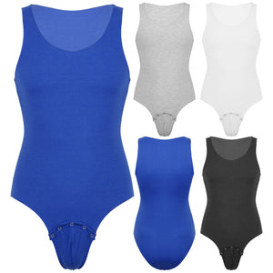 Men Bodysuits One-piece Shapers Men&#39;s Snap Button Crotch Jumpsuits Leotard Slim Corrective Body Building Men Singlet Underwear