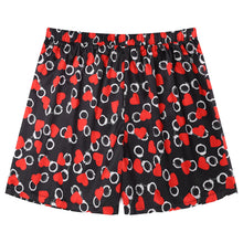 Load image into Gallery viewer, Men Sexy Love Heart Print Panties Waist Elastic Breathable Underwear Soft Comfortable Lounge Casual Daily Male Boxers Shorts