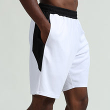 Load image into Gallery viewer, Men Sport Shorts Quick Dry Side Pockets Elastic Waist Short Pants for Workout Basketball Running Casual Sportwear