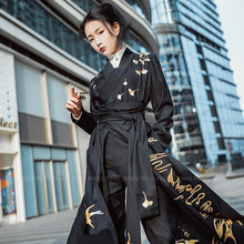 Load image into Gallery viewer, Men Women Hanfu Chinese Style Tang Suit Gown Robes Japanese Samurai Cosplay Costume Retro Oriental Clothing Set Tops Coat Pants