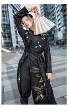 Load image into Gallery viewer, Men Women Hanfu Chinese Style Tang Suit Gown Robes Japanese Samurai Cosplay Costume Retro Oriental Clothing Set Tops Coat Pants