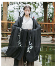 Load image into Gallery viewer, Men Women Hanfu Chinese Traditional Tang Suit Tops Skirt Cardigan Japanese Samurai Cosplay Costume Kimono Dress Yukata Robe Gown