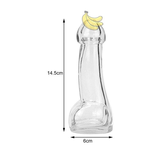 Men's Dick Penis Cocktail Glass Cup Mug Bottle Glass Halloween Christmas Party Beer Cup Funny Wine Cups Mug Bottle