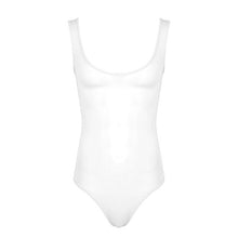 Load image into Gallery viewer, Mens Erotic Bodycon Glossy Scoop Neck Sleeveless Sexy Jumpsuit See-through Skinny Leotard Catsuit For Lingerie Party Honeymoon