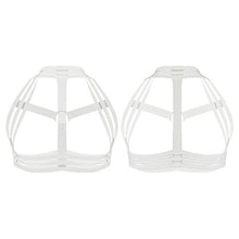 Load image into Gallery viewer, Mens Erotic Vest Tops Tank Body Shoulder Chest Elastic Strap O Ring Front Harness Belt For Role Play Party Club Pole Dancing