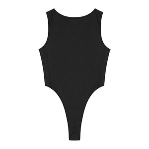 Mens Fitness Exercise Sportswear Solid Color Sleeveless Zipper Front Bodysuit Nightwear Casual U Neck High Cut Jumpsuits Leotard