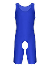 Load image into Gallery viewer, Mens Gay Male Catsuit Sexy Bodysuit Crotchless Open Butt Sissy Cut Out Teddies Body Stocking Nightwear Clubwear Costumes