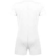 Load image into Gallery viewer, Mens  Male Short Bodysuit Zipper One-pieces Rompers Round Neck Casual Invisible Jumpsuit for Summer Sports Exercise Running