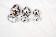 Load image into Gallery viewer, Metal Anal Plug Small with Drill Medium Atrium Stainless Steel Anal Plug Large Anal Plug Adult Fun Toy Sex Toys for Women