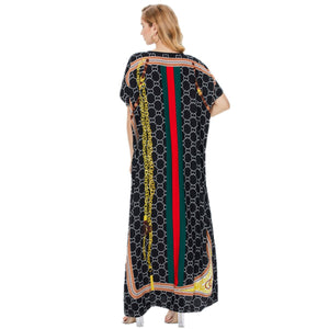 Middle Eastern Muslim Women's Plus Size Dress Islamic Ethnic Style Big Dress Robe Hot Selling Temperament Women's Clothing