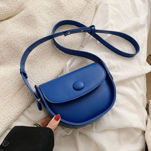 Load image into Gallery viewer, Mini PU Leather Box Crossbody Bags For Women 2022 In Tend Simple Luxury Brand Shoulder Bag Ladies Handbags and Purses Fashion