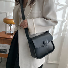 Load image into Gallery viewer, Mini PU Leather Flap Crossbody Bags for Women 2022 Winter Handbag Solid Color Shoulder Bag Ladies Handbags and Purses