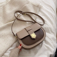 Load image into Gallery viewer, Mini PU Leather Saddle Crossbody Bags for Women 2022 Travel Handbag Fashion Simple Shoulder Bag Handbags and Purses Long Belt