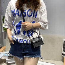 Load image into Gallery viewer, Mini Small Square bag 2020 Fashion New Quality PU Leather Women&#39;s Handbag Crocodile pattern Chain Shoulder Messenger Bags