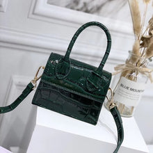 Load image into Gallery viewer, Mini Small Square bag 2020 Fashion New Quality PU Leather Women&#39;s Handbag Crocodile pattern Chain Shoulder Messenger Bags