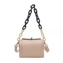Load image into Gallery viewer, Mini caixa preta design de couro do plutônio sacos crossbody para as mulheres  bolsas de luxo e bolsas tendência feminina lu