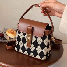 Load image into Gallery viewer, Moda mini couro do plutônio balde crossbody sacos com alça curta  bolsas de grife luxo e bolsa feminina marca bolsa de ombro