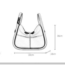 Load image into Gallery viewer, Motingsome 2023 Winter New Luxury Genuine Leather Shoulder Bag Elegant Real Leather Handbag Chic Unique Ladies Satchel Bag 2023