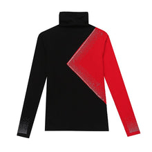 Load image into Gallery viewer, New 2020 Autumn Women T-Shirt Fashion Casual Long Sleeve Patchwork Women Tops Turtleneck Hot drilling Female Shirt