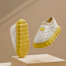 Load image into Gallery viewer, New Arrival Women&#39;s Winter Shoes Solid Plaid Thick Soled Home Slippers Mixed Colors Female&#39;s Down Slippers Waterproof Slippers