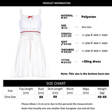 Load image into Gallery viewer, New Exotic Women&#39;s Erotic Lingerie Sexy See-through Tulle Temptation Nightdress Deep V Bandage Suspender Skirt Home Service Suit