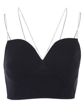 Load image into Gallery viewer, New Fashion Chain Diamond Straps Corset Top For Women Backless Camis Crop Tops Party Sleeveless Low-cut Sexy Corset Camisole